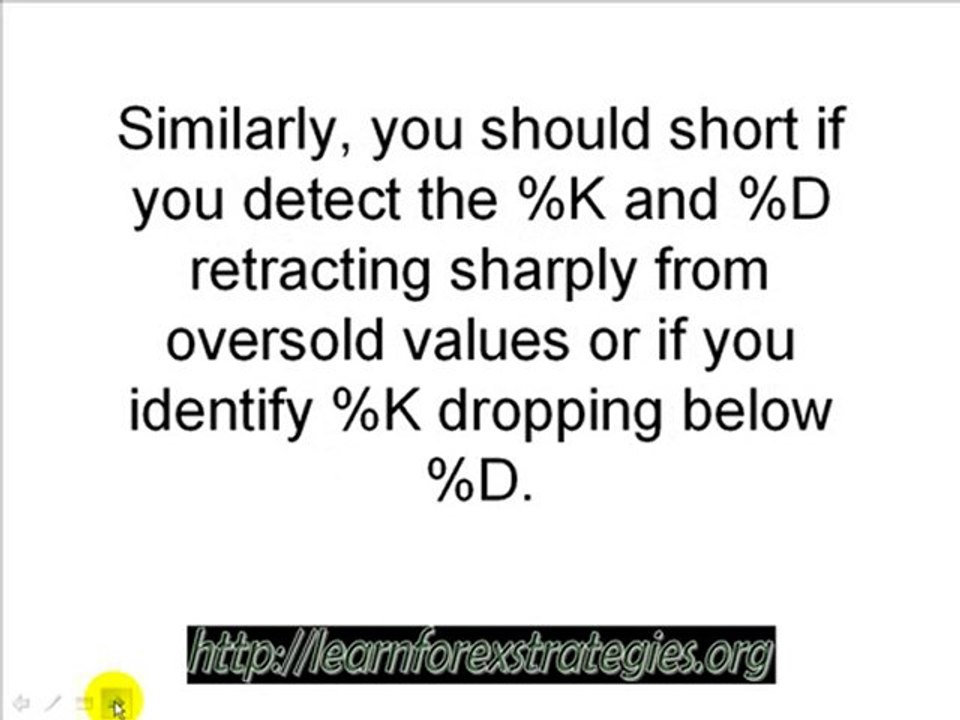 Forex Strategies-Stochastic Oscillator