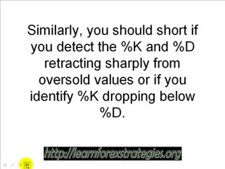 Forex Strategies-Stochastic Oscillator