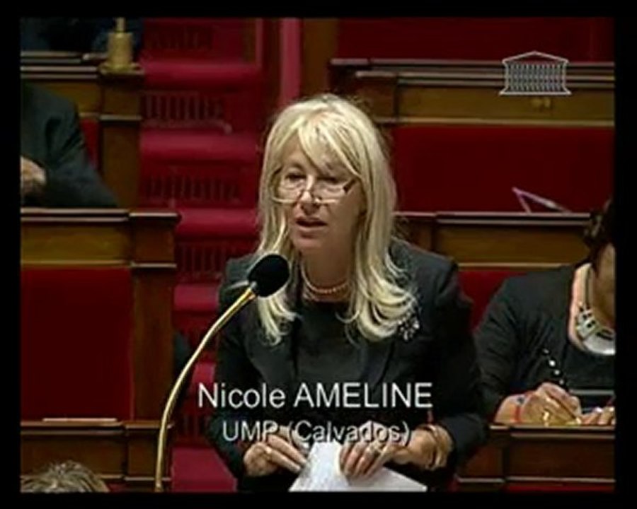 Nicole Ameline - Réforme des retraites - 14.09.2010