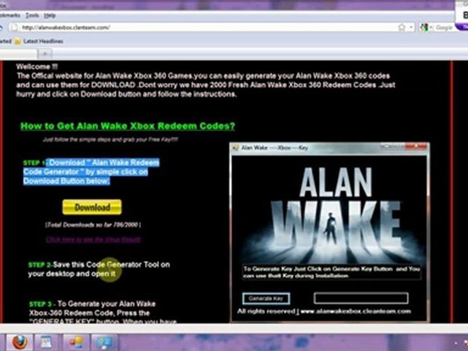 Alan Wake Xbox 360 Crack and Redemptionon