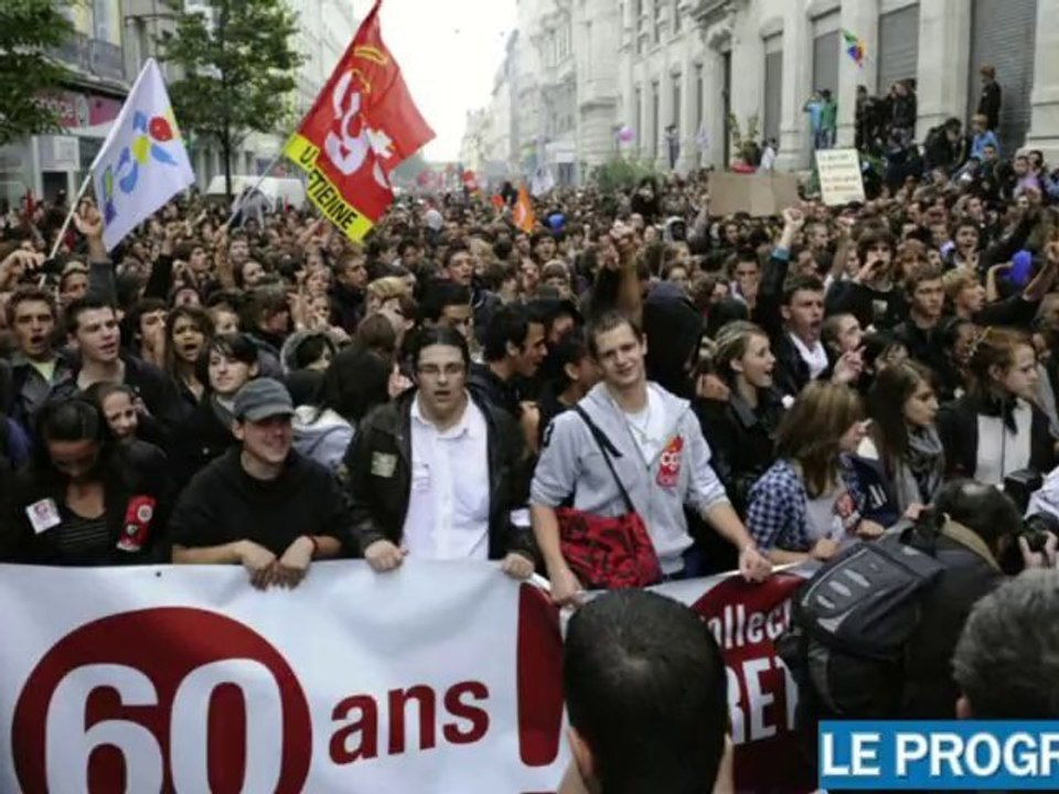 Retraites: la jeunesse entre dans la danse