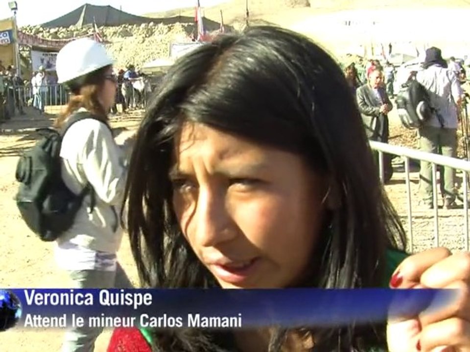 Avant la sortie des mineurs chiliens, leurs femmes se font belles