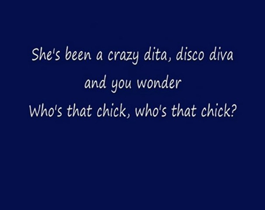 Rihanna feat. David Guetta - Who's that chick (lyrics) HQ
