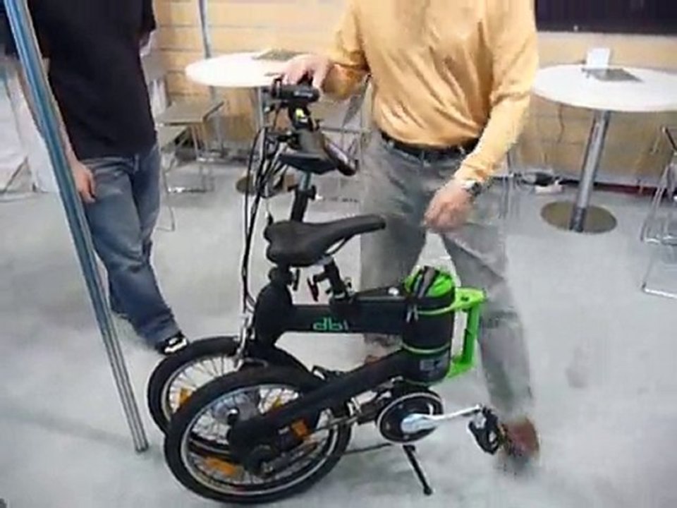 Salon du 2 roues Intermot2010 le velo pliable electrique Db0