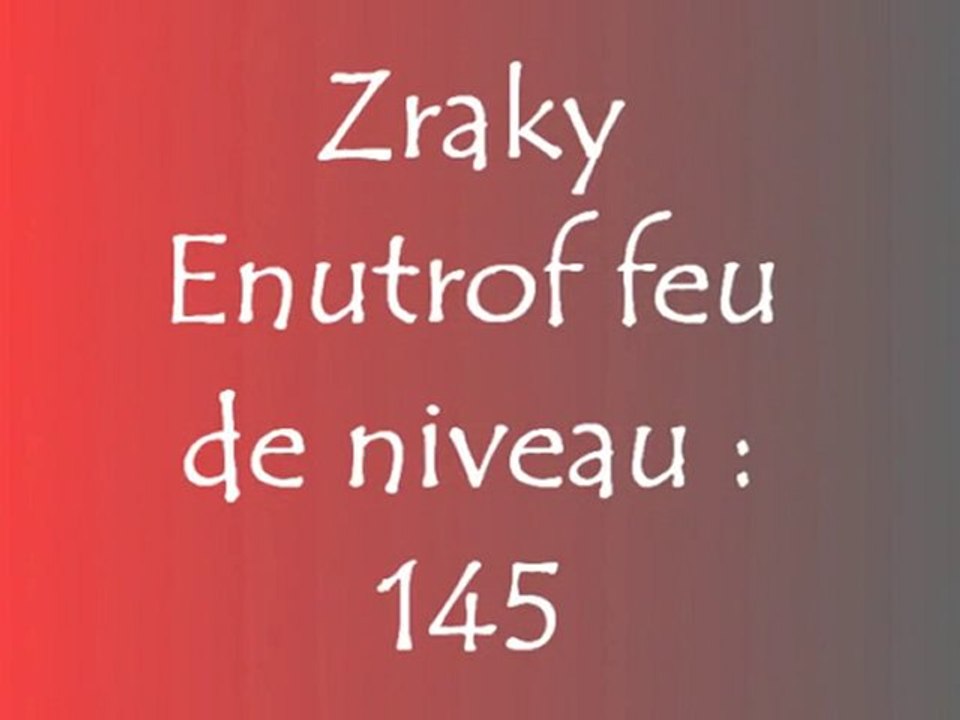 [Dofus] Enutrof feu 146 Zraky