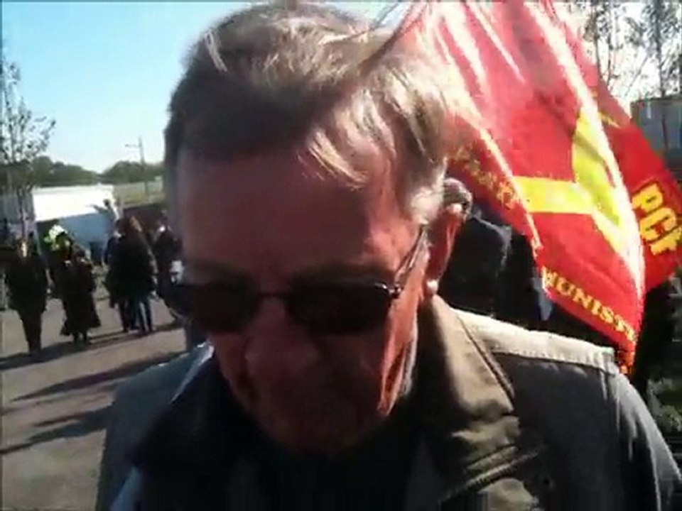 Retraites, mobilisation du 12 octobre 2010 METZ