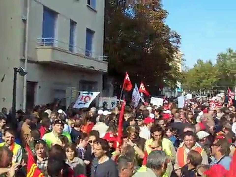 Manifestation Montélimar - Mardi 12 Octobre 2010