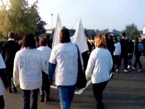Manifestation Avesnes sur Helpe (12.10.10)