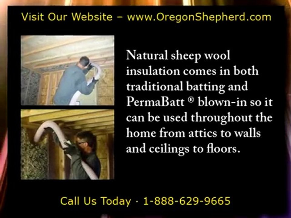 Sheep Wool Insulation, Natural Home Insulation Call 888-629