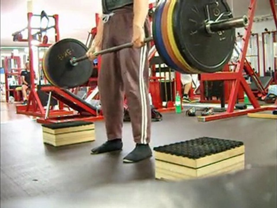 Deadlift 3x200kg Blocks