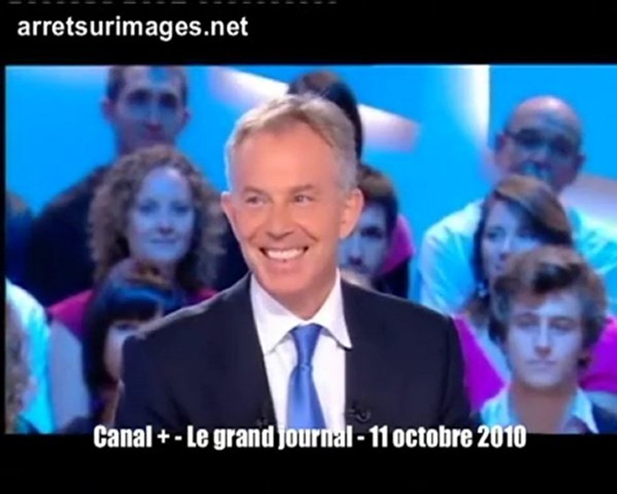 Arrêt sur images - Face à Blair, Canal + rend les armes