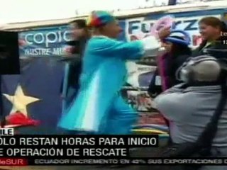 Operativo de rescate minero paraliza la ciudad de Copiapó e