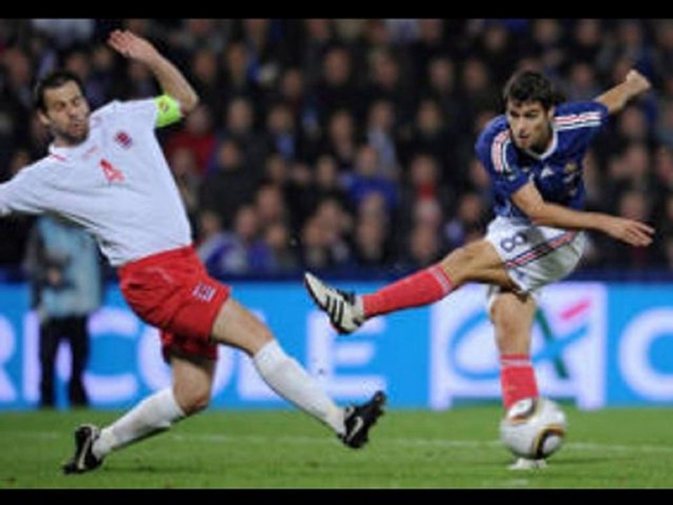 France 2-0 Luxembourg Benzema,Gourcuff scored