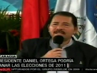 Presidente Ortega podría ganar las elecciones de 2011