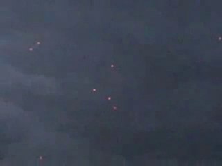 Moscou Impressionante Flotte Ovni 24.05.09