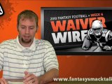 2010 Fantasy Football -  Week 6 Waiver Wire Pick Ups