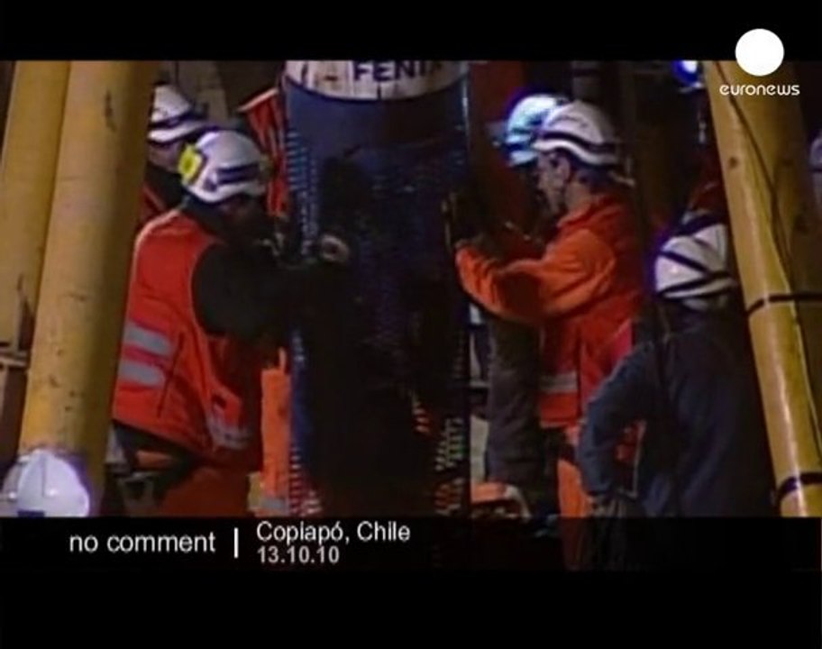 Chile: first miners reach the surface - no comment