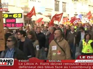 Retraites : Les Lycéens avec les grévistes (Lille)