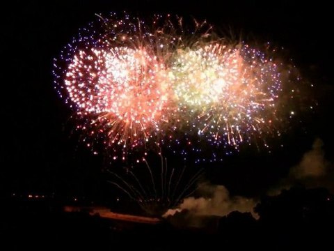 Feu d'artifice 13 Juillet 2010 - Rochefort