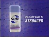 Sure Clear Dry commercial (2002)