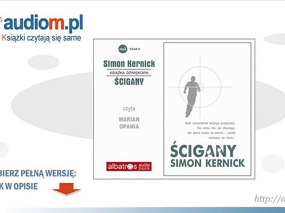 Ścigany - Simon Kernick - audiobook