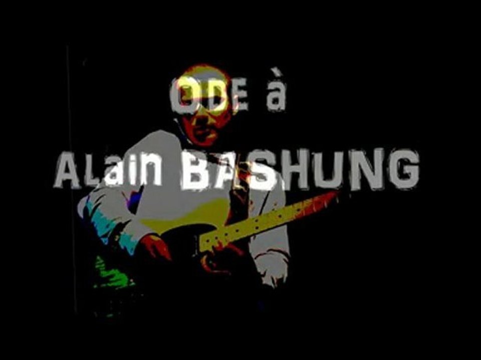 Ode à Alain BASHUNG