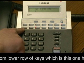 How to Change a Name at a Station on a Samsung Telephone Sys