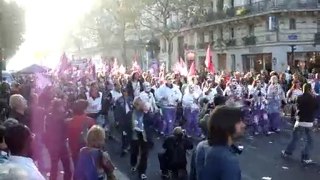 Manif contre la réforme des retraite 13/10 - Sud