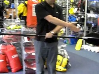 Emergency Kayak Paddle - 4 Piece - Black