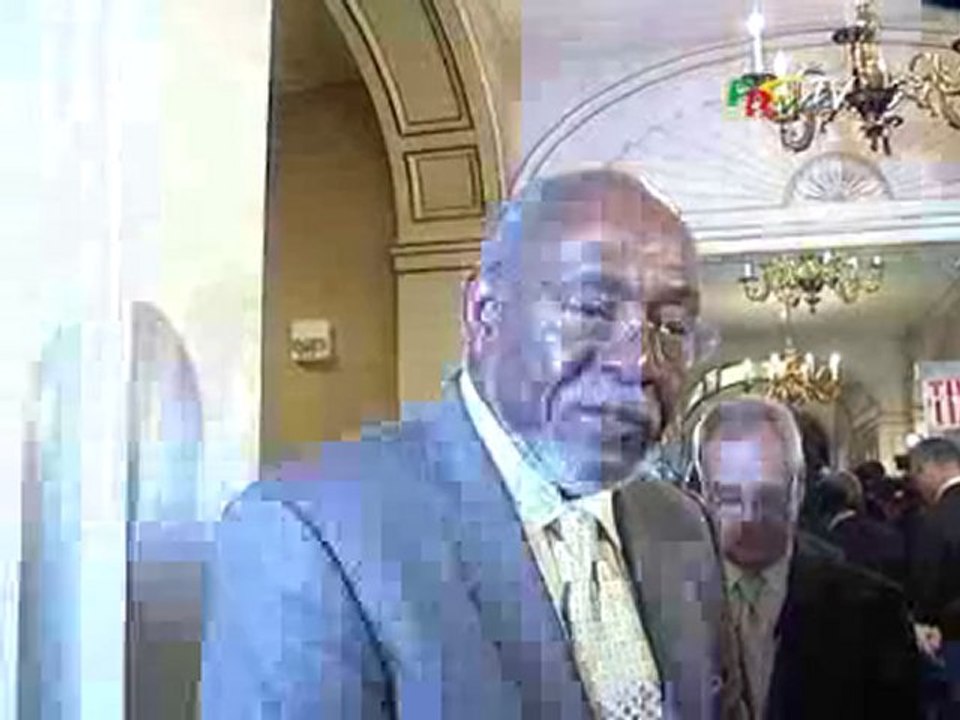 President Paul Biya and  JOHNNY CARSON