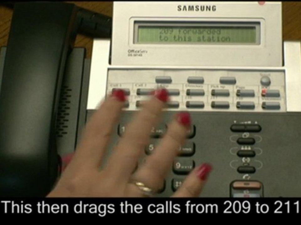 How to Forward Follow Me and all Types of Forwarding on a Sa