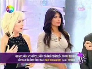 Onur Erol Seda Sayan'a meme estetiğini anlatıyor