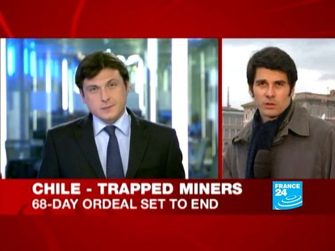 Tears and cheers as Chile miners reach the surface