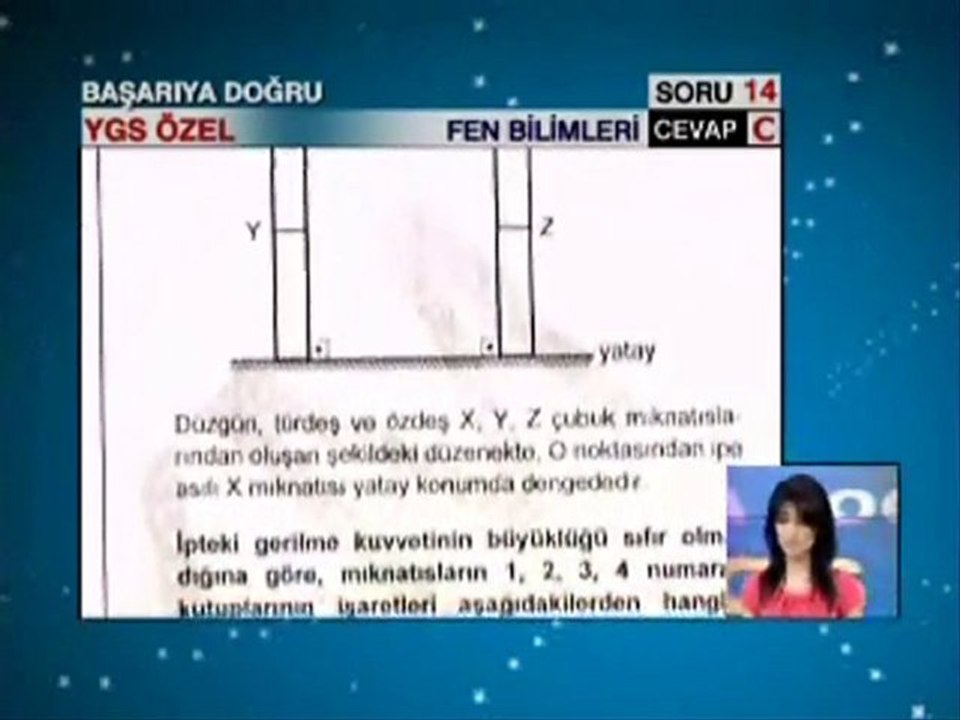 SOMA AÇI CNNTURK'TE YGS SORU ÇÖZÜMLERİ