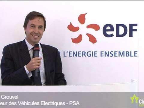 Ayoul Grouvel, Directeur des Véhicules Electriques - PSA