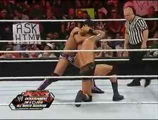 Randy Orton Vs Justin Gabriel [ 11 Ekim 2010 ]