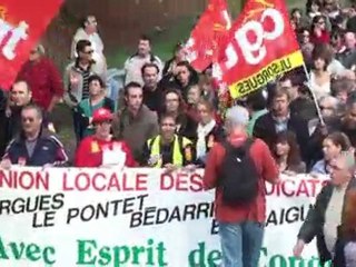 35 000 en Avignon le 12 octobre