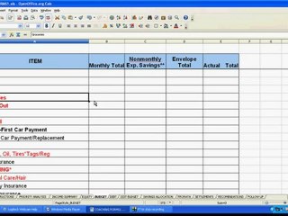 Budget: Envelopes or checking account