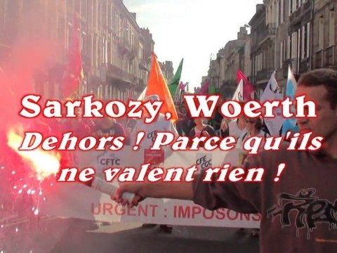 Ca va péter ! Manif Retraites 12.10.10 Bx (NPA)