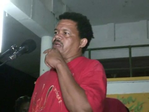 Elie Domota Meeting LKP du 12.10.2010 Anse-Bertrand