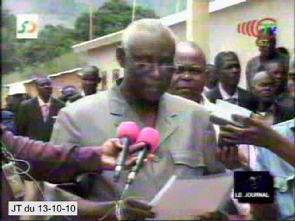 Inauguration d’un lycée à Kimongo
