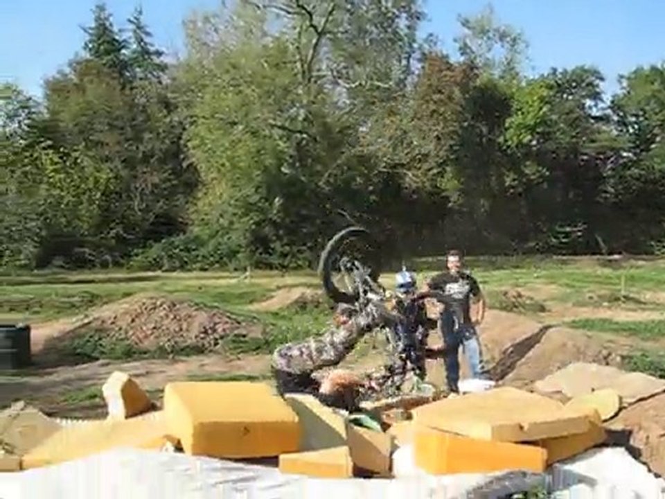 Backflip presque passé de fredo