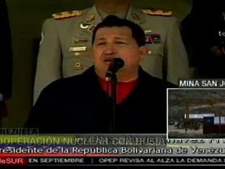 Venezuela y Rusia mantendrán cooperación nuclear (Chávez)
