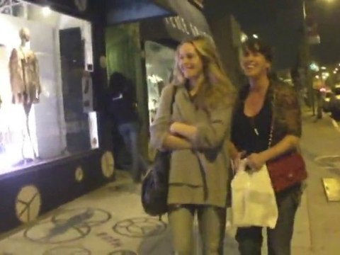 SNTV - Pregnant Alanis dines until dark with Alicia