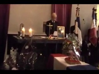 Obsèques de Georges Lannuque.