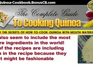 Recipes For Quinoa, Organic Quinoa, Quinoa Health Benefits