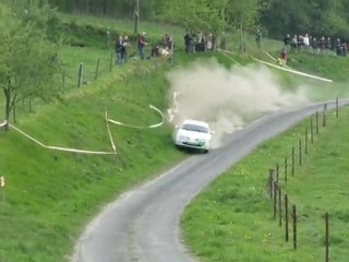 rallye des ardennes 2010 Mourrey prend large (pas longtemps)