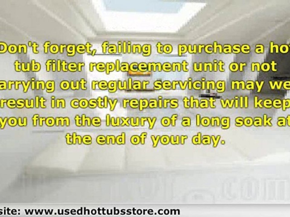 How To Clean Hot Tub Or Spa Filters