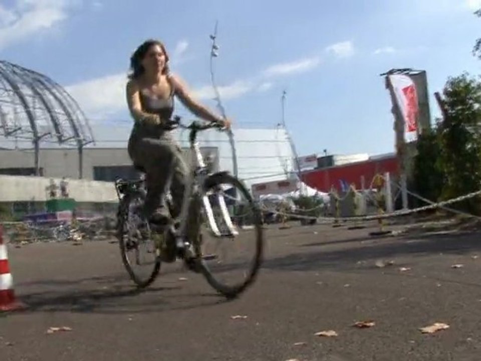 Vélostation Chambéry métropole : essais de vélos electriques à la Foire de Savoie