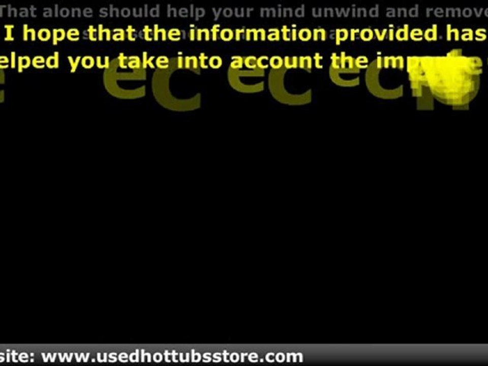 Hot Tub And Spa Filters Need Regular Maintenance